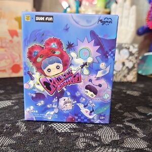 Magical Blue and Red Stuffed Animal